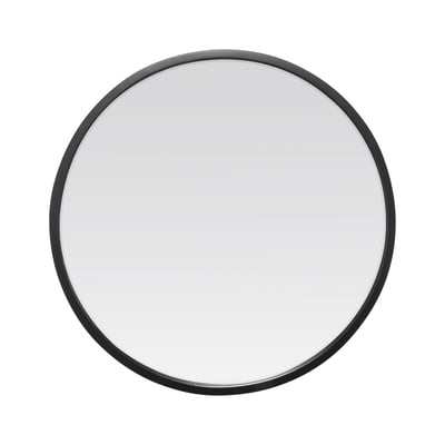 Miroir biseauté rond métal 60x60cm EMDE