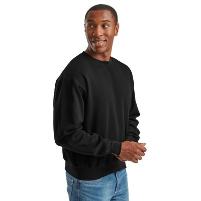 Sweat uni col ras-du-cou FRUIT OF THE LOOM