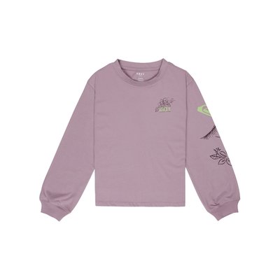 T-Shirt, manches longues, col rond, . ROXY