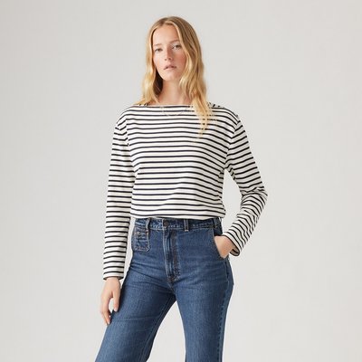 Striped Square Neck T-Shirt LEVI'S