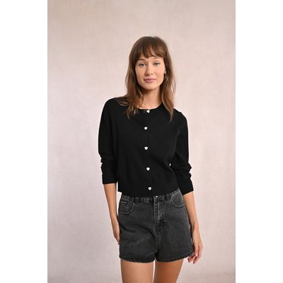 Cardigan en grosse maille, boutonné MOLLY BRACKEN