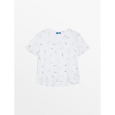 Blouse col v TAHELMIS19027 TBS