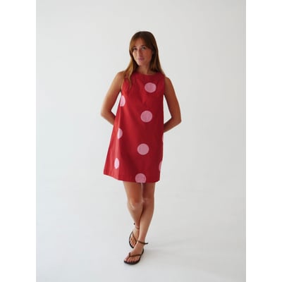 Robe courte à pois MACARENA MINDTRAVELER