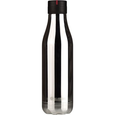 Bouteille isotherme Bottle UP Crystal Argent 500ml LES ARTISTES PARIS