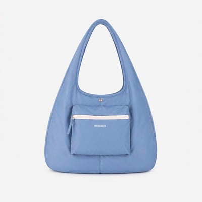 Sac hobo shopping en nylon recyclé NIBELLOU BENSIMON