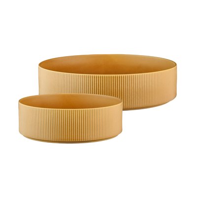 Lot de 2 saladiers en grès, SCANDI BJORN