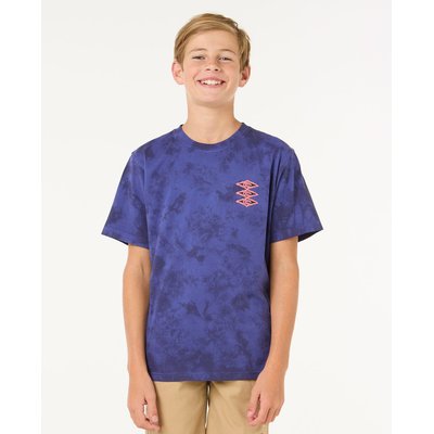 T-shirt RAW ENERGY TIE DYE TEE - BOY RIP CURL