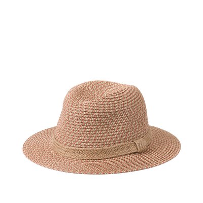 Chapeau tressé bicolore LA REDOUTE COLLECTIONS