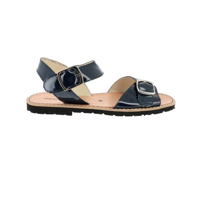 Sandales en cuir talon plat MINORQUINES