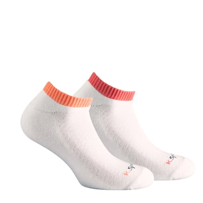 Lot de 2 Paires Invisibles Sport Bouclette Coton KINDY
