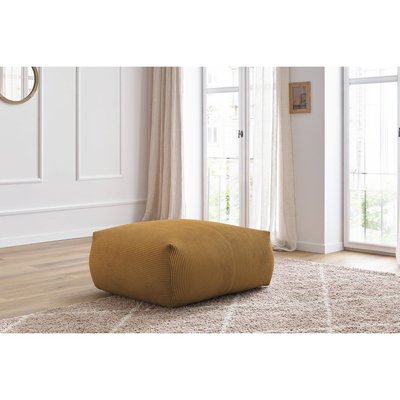 Pouf velours côtelé, VOLTAIRE BOBOCHIC