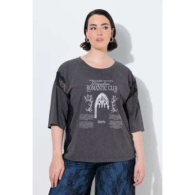 T-shirt avec empiècements en dentelle ULLA POPKEN