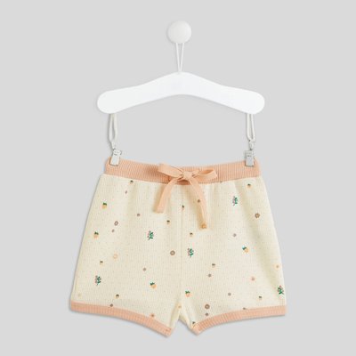 Short imprimé avec cordon en coton BIO, certifié OEKO-TEX BOUT'CHOU