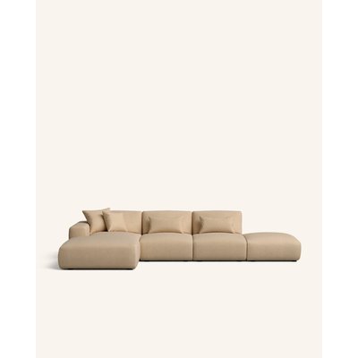 Canapé chaise longue en tissu polyester - ENZO HANNUN