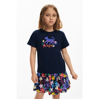 Robe courte imprimée DESIGUAL
