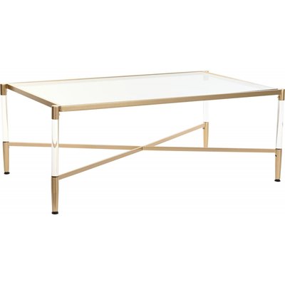 Table basse métal finition acrylique, Glam RECOLLECTION