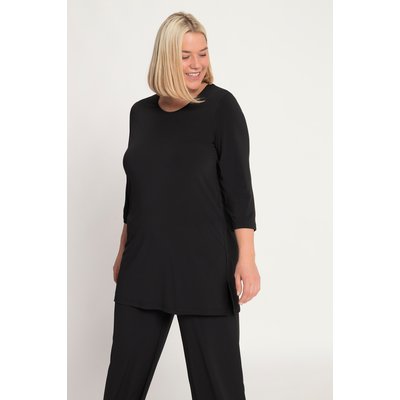 T-shirt long à col rond et manches 3/4 ULLA POPKEN