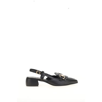 Ballerines Slingback pointues en cuir MJUS
