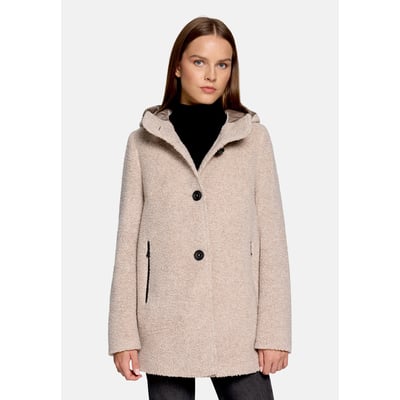 Veste en laine à capuche GIL BRET