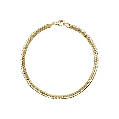 Bracelet en or jaune 750 INGLESE BLUESPIRIT