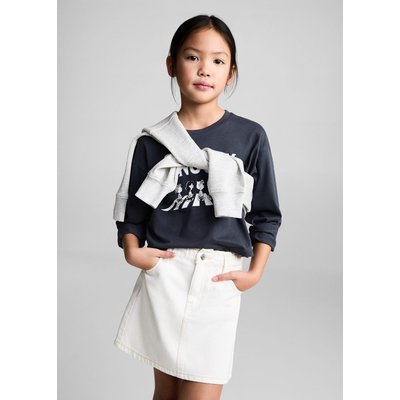 Minijupe en jean MANGO KIDS