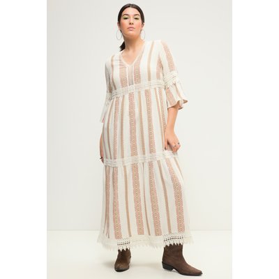 Robe maxi à rayures dorées STUDIO UNTOLD