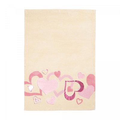 Tapis enfant fait main CARPETLOVE UN AMOUR DE TAPIS