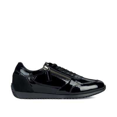 Ademende sneakers met rits en veters Calithe GEOX