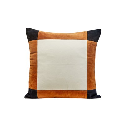 Housse de coussin en Empiècements de velours de coton  DAMIAN MADURA