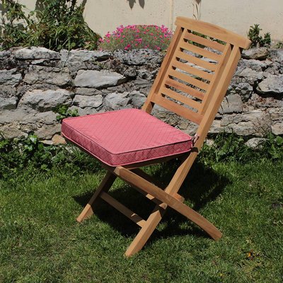 Coussin à motifs pour chaises et fauteuils pliants de jardin TECK ATTITUDE