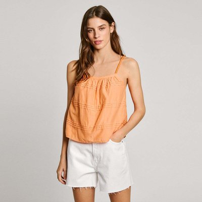 Top À Bretelles Avec Détails Froncés PEPE JEANS