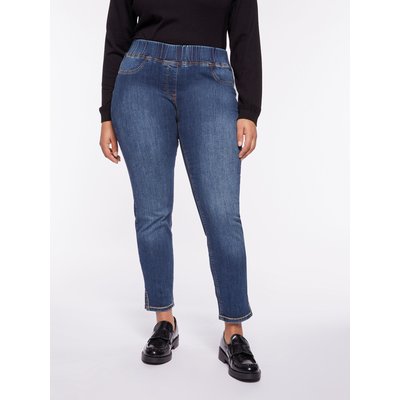 Jegging avec bord en strass dans le bas et fentes FIORELLA RUBINO