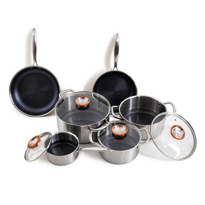 Set de 10 pièces triplex - "Black Cube" LAGUIOLE CUISSON