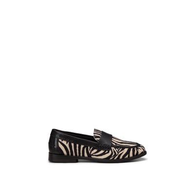 Penny-Loafer modèle Fiona en aspect peau de zèbre MARC O'POLO
