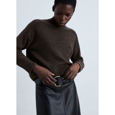 Pull-over coutures col montant MANGO