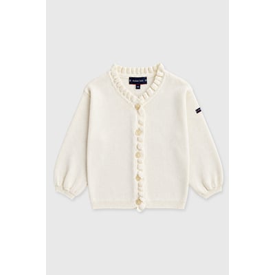 Gilet boutonné Kids - coton et laine ARMOR-LUX