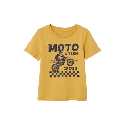 T-shirt Basics imprimé devant VERTBAUDET