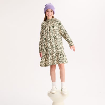 Robe à manches longues, imprimé floral LA REDOUTE COLLECTIONS