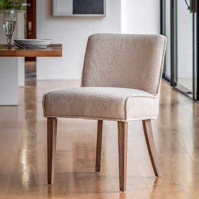 Terrance Boucle Dining Chairs (Set of 2) SO'HOME