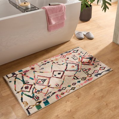 Tapis de bain moelleux aux couleurs vives - ARIELLA GINO FALCONE