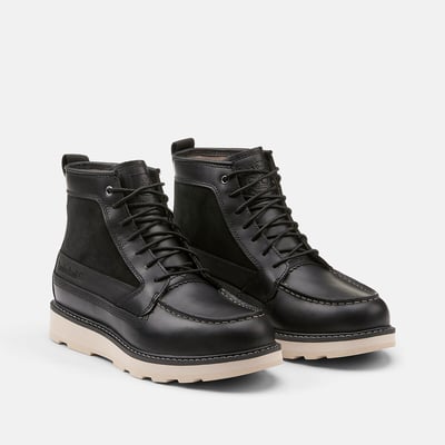 Bottines à lacets en cuir BRITTON MILLS MID LACE TIMBERLAND