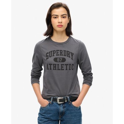 Haut slim à manches longues Athletic Essentials Ringer SUPERDRY