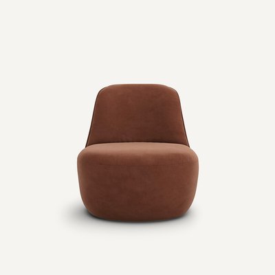Fauteuil in fluweel, Rosebury design E.Gallina AM.PM