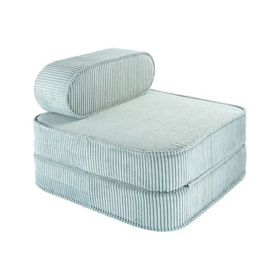 Pouf Fauteuil Pliant Velours côtelé WIGIWAMA