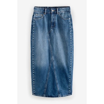 Jupe longue en jean NEXT