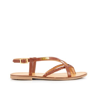 Sandales marron La Redoute