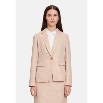 Blazer court à motif pied-de-poule BETTY & CO