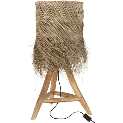Lampe de chevet en bois de teck, Aniak RECOLLECTION