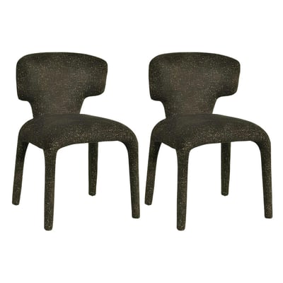 Chaise design en tissu (lot de 2) TULSA PIER IMPORT