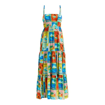 Robe midi ATLAS SUNSHINE COASTLINE. ROXY
